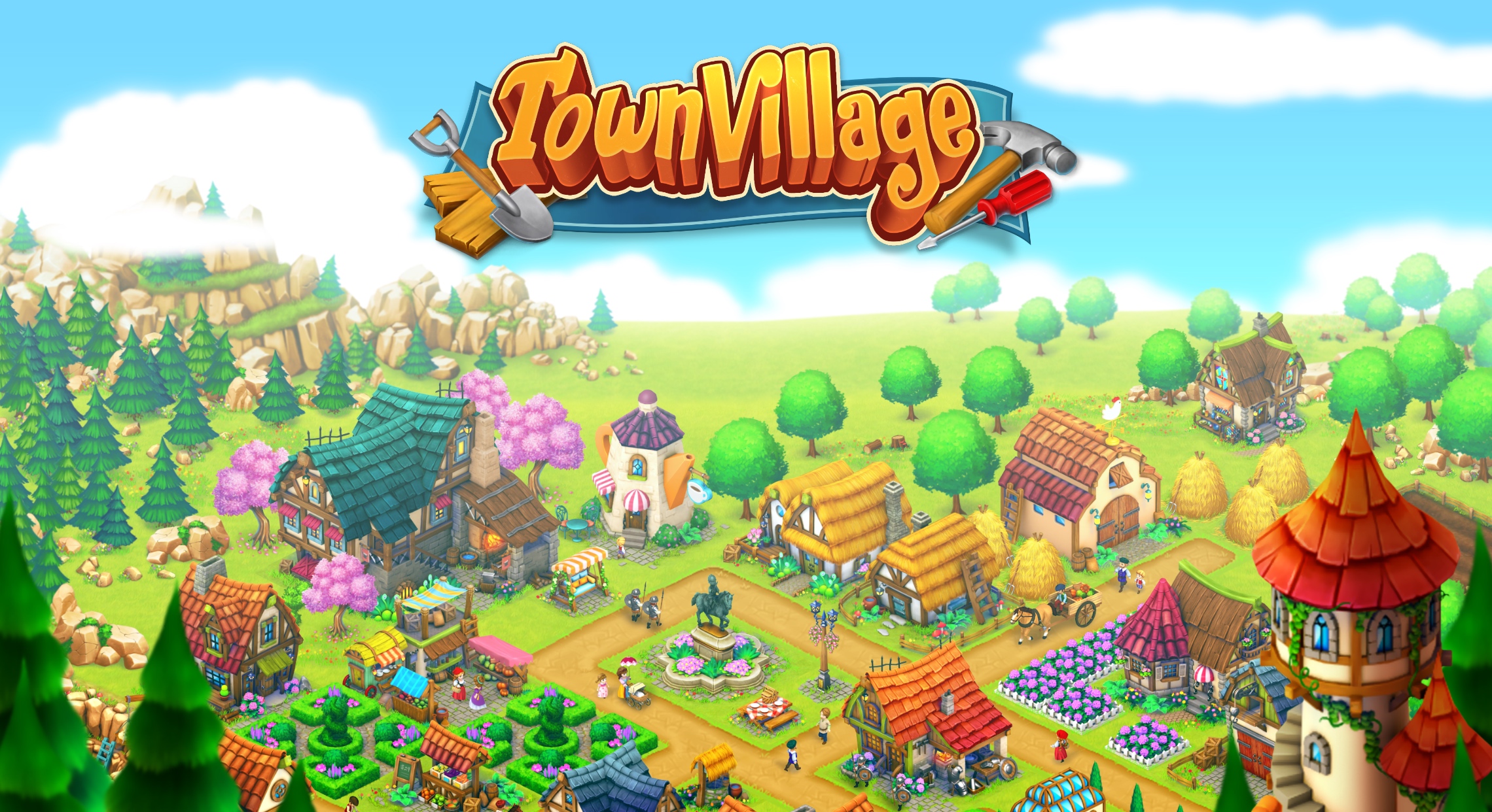 TownVillage: Farm, Build, Trade!