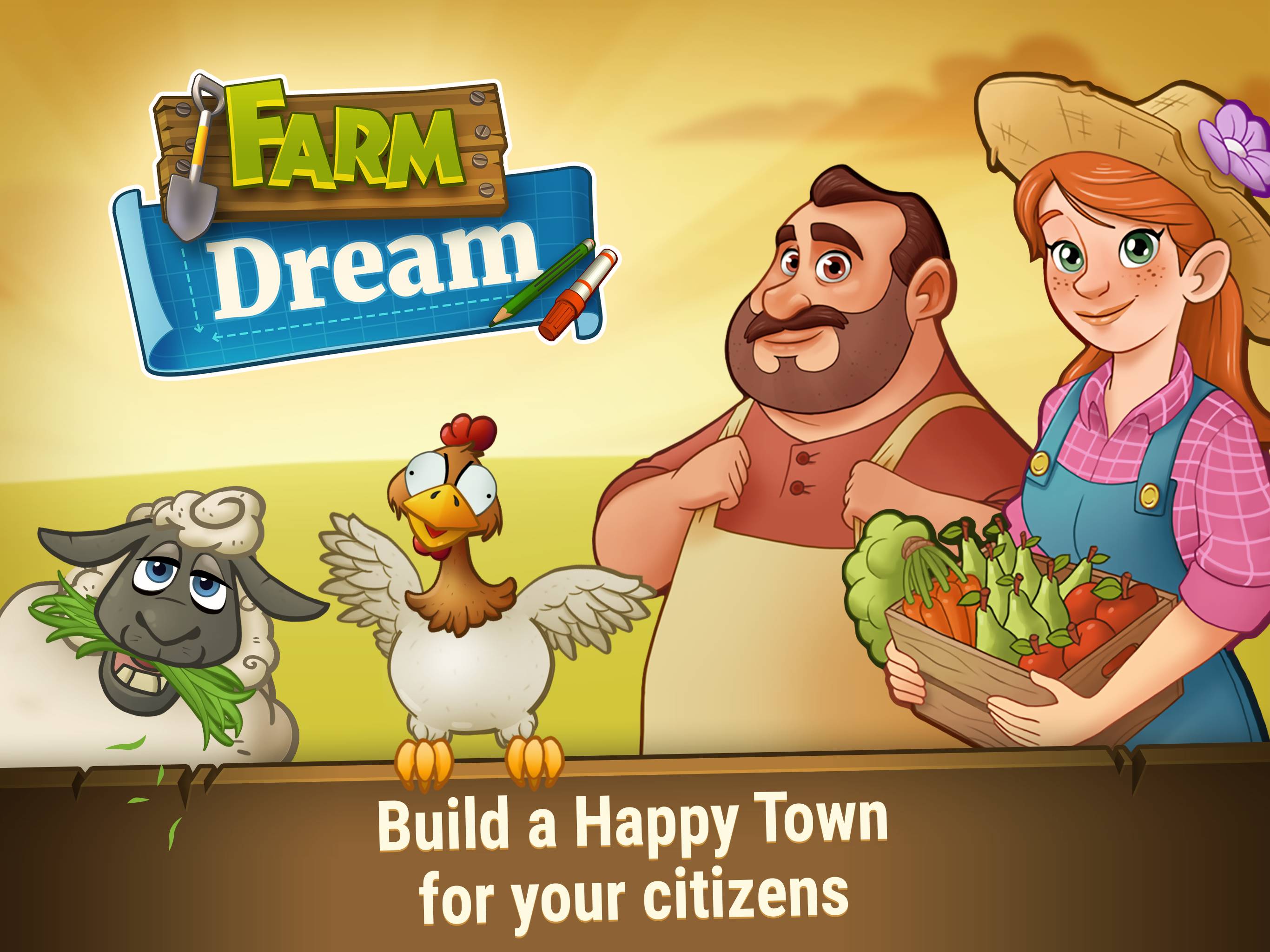 Farm Dream: Harvest your Town on Farming Day