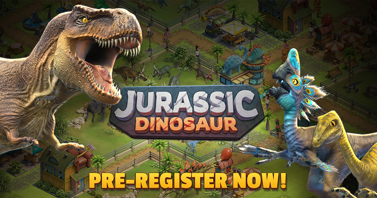 Pre-Register & Pre-Order Jurassic Dinosaur: Park Game NOW