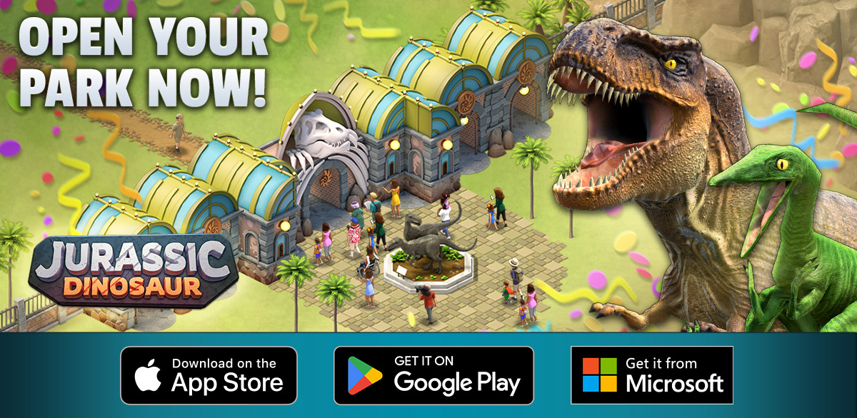 Jurassic Dinosaur: Park Game is Live Now! 🎉 – Welcome To The Sparkling  Society – Various Village Town Sim City Building Games